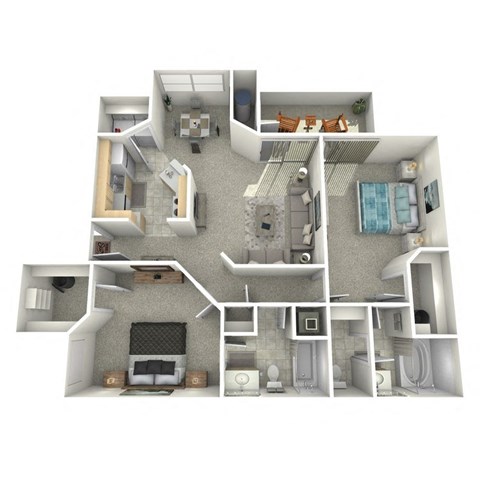 1111 S. Cimarron Rd. 1-2 Beds Apartment for Rent - Photo Gallery 35